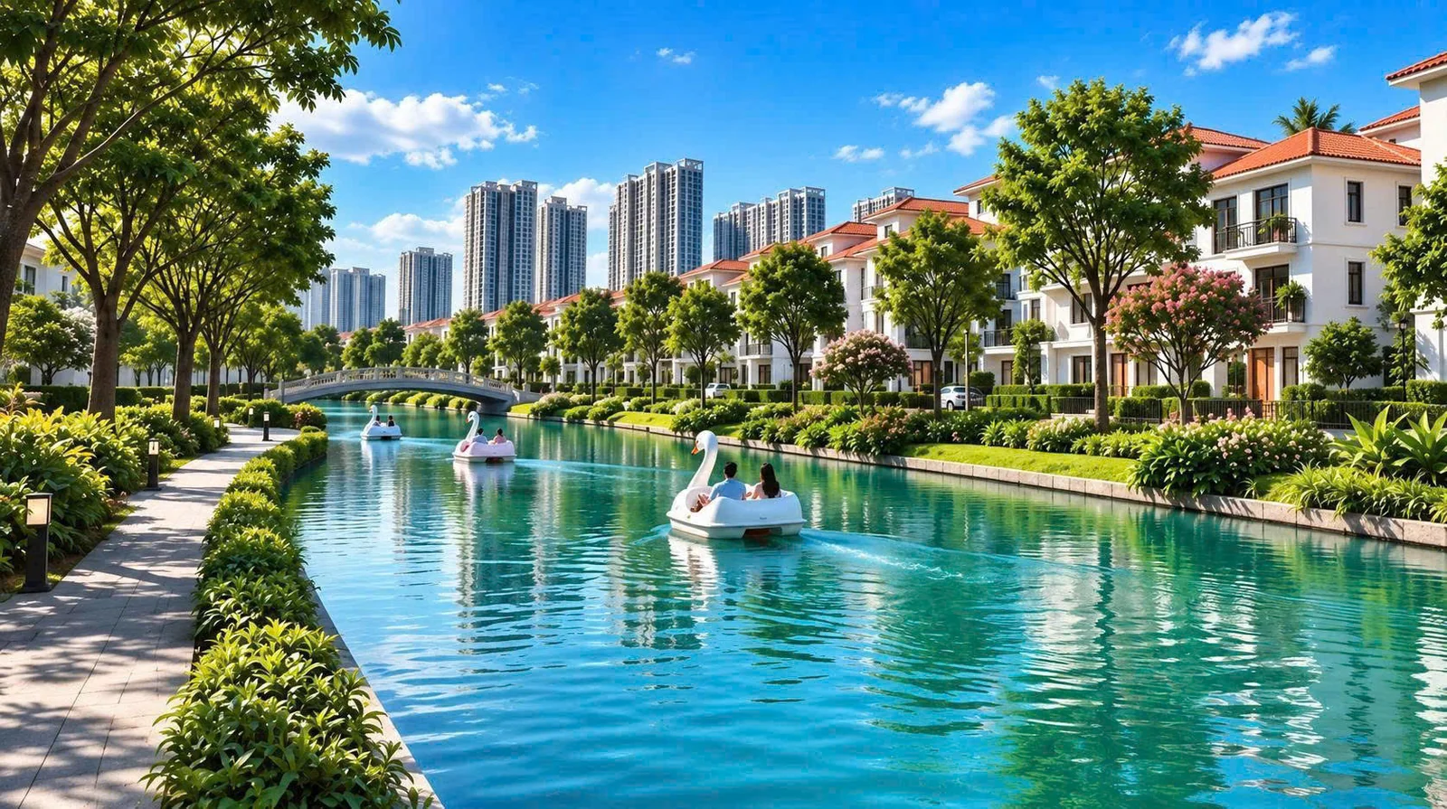 Không gian ven hồ sinh thái — Vinhomes King Park