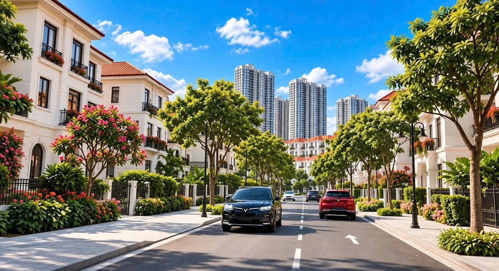 Phố biệt thự & cao tầng — Vinhomes King Park